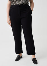 Ovs Curvy Solid Colour Cigarette Trousers